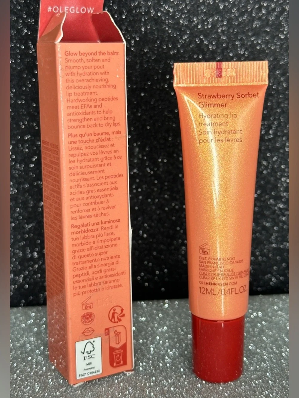 OLEHENRIKSEN Pout Preserve Peptide Lip Treatment - Strawberry Sorbet Glimmer